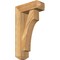 Ekena Millwork Westlake Craftsman Rough Sawn Bracket w/ Offset Brace, Western Red Cedar, 6"W x 16"D x 28"H BKT0604X16X28WTL04RWR - alternate 1